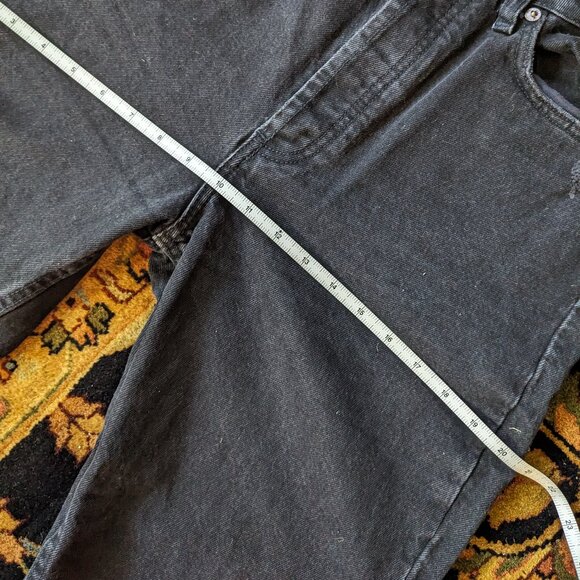 Zara Straight Leg Raw Hem Jeans - Picture 5 of 11